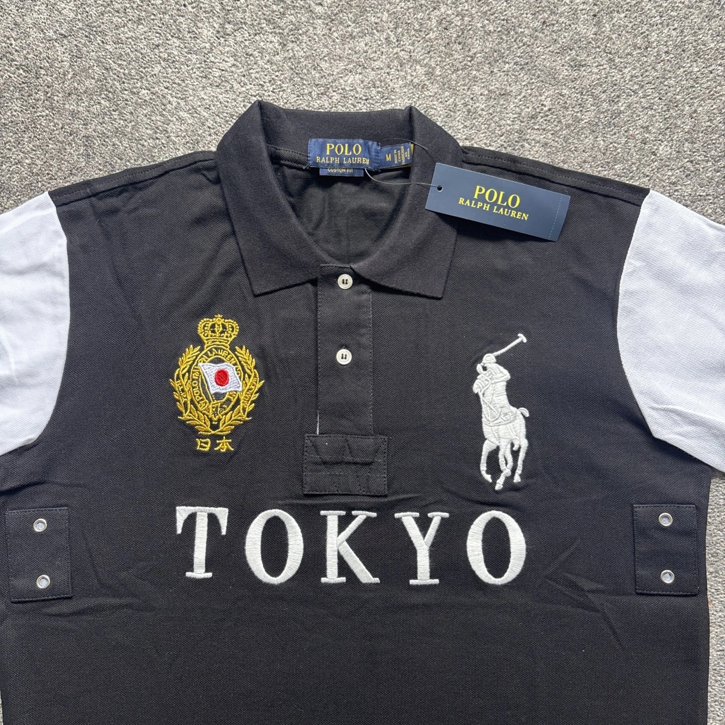 Chief Keef Ralph Lauren Tokyo Polo Shirt - Size Medium